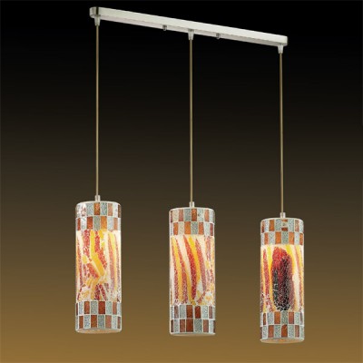 Светильник Odeon light 2295/3 никель Colore Светильник Odeon light 2295/3 никель ColoreТройные<br>Подвесной светильник – это универсальный вариант, подходящий для любой комнаты. Сегодня производители предлагают огромный выбор таких моделей по самым разным ценам. В каталоге интернет-магазина «Светодом» мы собрали большое количество интересных и оригинальных светильников по выгодной стоимости. Вы можете приобрести их в Москве, Екатеринбурге и любом другом городе России. Подвесной светильник Odeon light 2295/3 сразу же привлечет внимание Ваших гостей благодаря стильному исполнению. Благородный дизайн позволит использовать эту модель практически в любом интерьере. Она обеспечит достаточно света и при этом легко монтируется. Чтобы купить подвесной светильник Odeon light 2295/3 , воспользуйтесь формой на нашем сайте или позвоните менеджерам интернет-магазина.<br><br>S освещ. до, м2: 12<br>Крепление: планка<br>Тип лампы: накаливания / энергосбережения / LED-светодиодная<br>Тип цоколя: E27<br>Количество ламп: 3<br>Ширина, мм: 580<br>MAX мощность ламп, Вт: 60<br>Высота, мм: 300-1100<br>Цвет арматуры: серебристый