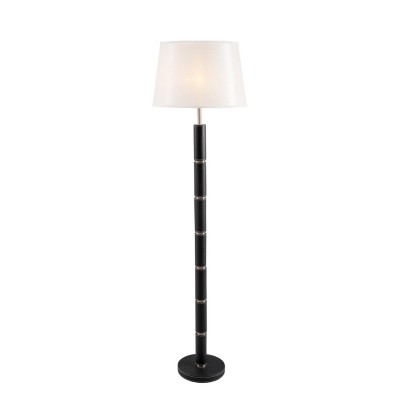 Торшер напольный Mw light 250049001 Уют Торшер напольный Mw light 250049001 УютС абажуром<br>Описание модели 250049001: Стильный светильник из коллекции «Уют» украсит интерьер городской квартиры и создаст уголок уюта. Матированное металлическое основание цвета хрома хорошо смотрится в сочетании с декором из дерева, обтянутым чёрной виниловой кожей. Чёрный цвет и оттенок хрома гармонично дополнены светлым текстильным абажуром. Торшер смотрится строго и солидно. Рекомендуемая площадь освещения порядка 5 кв.м.<br><br>S освещ. до, м2: 4<br>Тип лампы: накаливания / энергосбережения / LED-светодиодная<br>Тип цоколя: E27<br>Количество ламп: 1<br>MAX мощность ламп, Вт: 100<br>Диаметр, мм мм: 450<br>Высота, мм: 1700<br>Поверхность арматуры: матовый, рельефный<br>Цвет арматуры: серебристый<br>Общая мощность, Вт: 100