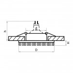 Светильник встраиваемый Lightstar 2534 Ingrano