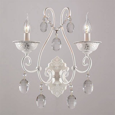 Евросвет 254/2 Strotskis Евросвет 254/2 StrotskisХрустальные<br><br><br>Тип лампы: Накаливания / энергосбережения / светодиодная<br>Тип цоколя: E14<br>Количество ламп: 2<br>Ширина, мм: 290<br>MAX мощность ламп, Вт: 60<br>Расстояние от стены, мм: 250<br>Высота, мм: 450