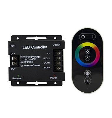 Контроллер для RGB 288W 24А с сенсорным пультом управления цветом (черный) (201113288), 201113288
Контроллер для RGB 288W 24А с сенсорным пультом управления цветом (черный) (201113288), 201113288