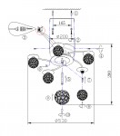 Люстра Odeon light 2576/6C LORUS