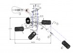 Люстра потолочная Odeon light 2577/5C LADENA