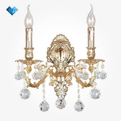 Евросвет 258/2 Strotskis Евросвет 258/2 StrotskisХрустальные<br><br><br>Тип лампы: Накаливания / энергосбережения / светодиодная<br>Тип цоколя: E14<br>Количество ламп: 2<br>Ширина, мм: 220<br>MAX мощность ламп, Вт: 60<br>Расстояние от стены, мм: 370<br>Высота, мм: 320