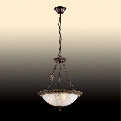 Люстра Odeon light 2587/3 Люстра Odeon light 2587/3Подвесные<br>Компания «Светодом» предлагает широкий ассортимент люстр от известных производителей. Представленные в нашем каталоге товары выполнены из современных материалов и обладают отличным качеством. Благодаря широкому ассортименту Вы сможете найти у нас люстру под любой интерьер. Мы предлагаем как классические варианты, так и современные модели, отличающиеся лаконичностью и простотой форм. Стильная люстра Odeon light 2587/3 станет украшением любого дома. Эта модель от известного производителя не оставит равнодушным ценителей красивых и оригинальных предметов интерьера. Люстра Odeon light 2587/3 обеспечит равномерное распределение света по всей комнате. При выборе обратите внимание на характеристики, позволяющие приобрести наиболее подходящую модель. Купить понравившуюся люстру по доступной цене Вы можете в интернет-магазине «Светодом». Мы предлагаем доставку не только по Москве и Екатеринбурге, но и по всей России.<br><br>Установка на натяжной потолок: Да<br>S освещ. до, м2: 12<br>Крепление: Крюк<br>Тип цоколя: E27<br>Количество ламп: 3<br>MAX мощность ламп, Вт: 60<br>Диаметр, мм мм: 320<br>Высота, мм: 470<br>Оттенок (цвет): белый<br>Цвет арматуры: бронзовый
