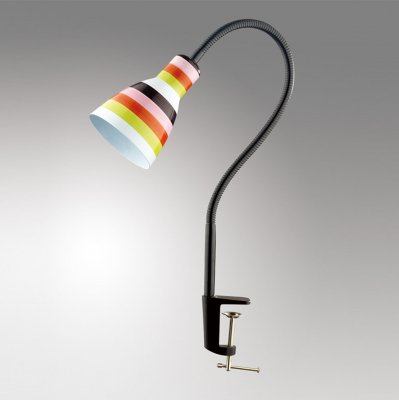 Светильник настольный Odeon light 2596/1T Светильник настольный Odeon light 2596/1TДля детской<br>Настольная лампа – это не просто источник дополнительного освещения, но и оригинальный элемент декора. Его можно установить в спальне, гостиной, кабинете и других комнатах. Интернет-магазин «Светодом» предлагает настольные лампы разных стилей по доступным ценам. Благодаря большому ассортименту Вы обязательно найдете в нашем каталоге именно ту модель, которую искали. <br> Настольная лампа Odeon light 2596/1T – прекрасный вариант для завершения интерьера. Ее можно включить одновременно с люстрой для более яркого освещения или без нее для создания уютной атмосферы, настраивающей на отдых. <br> Купить настольную лампу Odeon light 2596/1T Вы можете с помощью виртуальной «Корзины» или по контактным номерам, указанным на сайте.<br><br>S освещ. до, м2: 4<br>Тип цоколя: E27<br>Количество ламп: 1<br>Ширина, мм: 105<br>MAX мощность ламп, Вт: 60<br>Высота, мм: 530<br>Оттенок (цвет): полоска<br>Цвет арматуры: белый