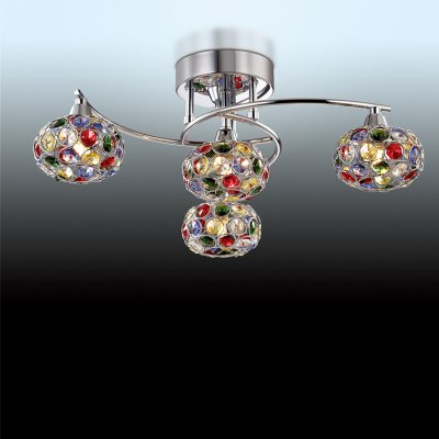 Люстра Odeon light 2598/4C Люстра Odeon light 2598/4CПотолочные<br>Компания «Светодом» предлагает широкий ассортимент люстр от известных производителей. Представленные в нашем каталоге товары выполнены из современных материалов и обладают отличным качеством. Благодаря широкому ассортименту Вы сможете найти у нас люстру под любой интерьер. Мы предлагаем как классические варианты, так и современные модели, отличающиеся лаконичностью и простотой форм. Стильная люстра Odeon light 2598/4C станет украшением любого дома. Эта модель от известного производителя не оставит равнодушным ценителей красивых и оригинальных предметов интерьера. Люстра Odeon light 2598/4C обеспечит равномерное распределение света по всей комнате. При выборе обратите внимание на характеристики, позволяющие приобрести наиболее подходящую модель. Купить понравившуюся люстру по доступной цене Вы можете в интернет-магазине «Светодом».<br><br>Установка на натяжной потолок: Ограничено<br>S освещ. до, м2: 11<br>Крепление: Планка<br>Тип цоколя: G9<br>Количество ламп: 4<br>MAX мощность ламп, Вт: 40<br>Диаметр, мм мм: 500<br>Высота, мм: 170<br>Цвет арматуры: серебристый