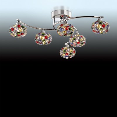 Люстра Odeon light 2598/6C Люстра Odeon light 2598/6CПотолочные<br>Компания «Светодом» предлагает широкий ассортимент люстр от известных производителей. Представленные в нашем каталоге товары выполнены из современных материалов и обладают отличным качеством. Благодаря широкому ассортименту Вы сможете найти у нас люстру под любой интерьер. Мы предлагаем как классические варианты, так и современные модели, отличающиеся лаконичностью и простотой форм. Стильная люстра Odeon light 2598/6C станет украшением любого дома. Эта модель от известного производителя не оставит равнодушным ценителей красивых и оригинальных предметов интерьера. Люстра Odeon light 2598/6C обеспечит равномерное распределение света по всей комнате. При выборе обратите внимание на характеристики, позволяющие приобрести наиболее подходящую модель. Купить понравившуюся люстру по доступной цене Вы можете в интернет-магазине «Светодом».<br><br>Установка на натяжной потолок: Ограничено<br>S освещ. до, м2: 16<br>Крепление: Планка<br>Тип цоколя: G9<br>Количество ламп: 6<br>MAX мощность ламп, Вт: 40<br>Диаметр, мм мм: 650<br>Высота, мм: 170<br>Цвет арматуры: серебристый