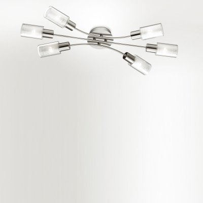 Люстра Odeon light 2613/6C Люстра Odeon light 2613/6CПотолочные<br>Компания «Светодом» предлагает широкий ассортимент люстр от известных производителей. Представленные в нашем каталоге товары выполнены из современных материалов и обладают отличным качеством. Благодаря широкому ассортименту Вы сможете найти у нас люстру под любой интерьер. Мы предлагаем как классические варианты, так и современные модели, отличающиеся лаконичностью и простотой форм. <br>Стильная люстра Odeon light 2613/6C станет украшением любого дома. Эта модель от известного производителя не оставит равнодушным ценителей красивых и оригинальных предметов интерьера. Люстра Odeon light 2613/6C обеспечит равномерное распределение света по всей комнате. При выборе обратите внимание на характеристики, позволяющие приобрести наиболее подходящую модель. <br>Купить понравившуюся люстру по доступной цене Вы можете в интернет-магазине «Светодом».<br><br>Установка на натяжной потолок: Ограничено<br>S освещ. до, м2: 16<br>Крепление: Планка<br>Тип цоколя: E14<br>Количество ламп: 6<br>Ширина, мм: 240<br>MAX мощность ламп, Вт: 40<br>Длина, мм: 680<br>Высота, мм: 80<br>Оттенок (цвет): белый<br>Цвет арматуры: серый