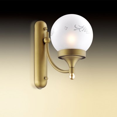 Светильник Odeon light 2626/1W Светильник Odeon light 2626/1WРустика<br><br><br>S освещ. до, м2: 3<br>Тип цоколя: E14<br>Количество ламп: 1<br>Ширина, мм: 145<br>MAX мощность ламп, Вт: 40<br>Высота, мм: 250<br>Оттенок (цвет): белый<br>Цвет арматуры: коричневый