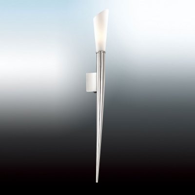 Светильник Odeon light 2654/1WA Светильник Odeon light 2654/1WAХай-тек<br><br><br>S освещ. до, м2: 3<br>Тип товара: Светильник настенный бра<br>Тип цоколя: G9<br>Количество ламп: 1<br>Ширина, мм: 64<br>MAX мощность ламп, Вт: 40<br>Высота, мм: 632<br>Оттенок (цвет): белый<br>Цвет арматуры: серый