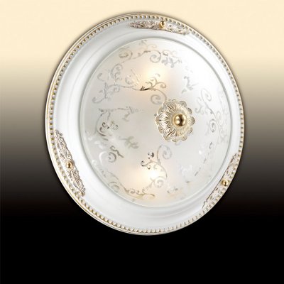 Светильник Odeon light 2670/2C Светильник Odeon light 2670/2CКруглые<br>Настенно-потолочные светильники – это универсальные осветительные варианты, которые подходят для вертикального и горизонтального монтажа. В интернет-магазине «Светодом» Вы можете приобрести подобные модели по выгодной стоимости. В нашем каталоге представлены как бюджетные варианты, так и эксклюзивные изделия от производителей, которые уже давно заслужили доверие дизайнеров и простых покупателей. Настенно-потолочный светильник Odeon light 2670/2C станет прекрасным дополнением к основному освещению. Благодаря качественному исполнению и применению современных технологий при производстве эта модель будет радовать Вас своим привлекательным внешним видом долгое время. Приобрести настенно-потолочный светильник Odeon light 2670/2C можно, находясь в любой точке России. Компания «Светодом» осуществляет доставку заказов не только по Москве и Екатеринбургу, но и в остальные города.<br><br>S освещ. до, м2: 8<br>Тип цоколя: E27<br>Количество ламп: 2<br>MAX мощность ламп, Вт: 60<br>Диаметр, мм мм: 300<br>Высота, мм: 100<br>Оттенок (цвет): белый<br>Цвет арматуры: белый с золотистой патиной
