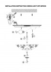 Настенно - потолочный светильник Odeon light 2670/3C CORBEA