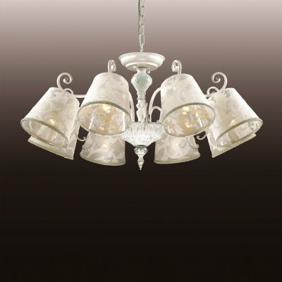 Люстра odeon light 2680/8 URIKA Люстра odeon light 2680/8 URIKAПодвесные<br>Компания «Светодом» предлагает широкий ассортимент люстр от известных производителей. Представленные в нашем каталоге товары выполнены из современных материалов и обладают отличным качеством. Благодаря широкому ассортименту Вы сможете найти у нас люстру под любой интерьер. Мы предлагаем как классические варианты, так и современные модели, отличающиеся лаконичностью и простотой форм. Стильная люстра Odeon light 2680/8 станет украшением любого дома. Эта модель от известного производителя не оставит равнодушным ценителей красивых и оригинальных предметов интерьера. Люстра Odeon light 2680/8 обеспечит равномерное распределение света по всей комнате. При выборе обратите внимание на характеристики, позволяющие приобрести наиболее подходящую модель. Купить понравившуюся люстру по доступной цене Вы можете в интернет-магазине «Светодом». Мы предлагаем доставку не только по Москве и Екатеринбурге, но и по всей России.<br><br>Установка на натяжной потолок: Да<br>S освещ. до, м2: 32<br>Крепление: Крюк<br>Тип лампы: накаливания / энергосбережения / LED-светодиодная<br>Тип цоколя: E27<br>Количество ламп: 8<br>MAX мощность ламп, Вт: 60<br>Диаметр, мм мм: 770<br>Высота, мм: 380 - 1100<br>Цвет арматуры: белый