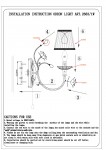 Светильник настенный бра Odeon light 2683/1W MARIKA