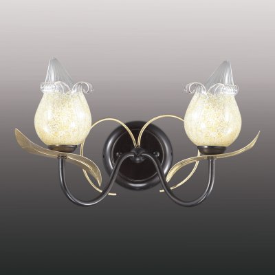 Настенный светильник odeon light 2691/2W ANABA Настенный светильник odeon light 2691/2W ANABAФлористика<br><br><br>S освещ. до, м2: 8<br>Тип лампы: галогенная / LED-светодиодная<br>Тип цоколя: G9<br>Количество ламп: 2<br>Ширина, мм: 300<br>MAX мощность ламп, Вт: 60<br>Расстояние от стены, мм: 200<br>Высота, мм: 230<br>Цвет арматуры: черный