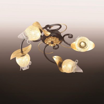 Люстра odeon light 2691/4C ANABA Люстра odeon light 2691/4C ANABAПотолочные<br>Компания «Светодом» предлагает широкий ассортимент люстр от известных производителей. Представленные в нашем каталоге товары выполнены из современных материалов и обладают отличным качеством. Благодаря широкому ассортименту Вы сможете найти у нас люстру под любой интерьер. Мы предлагаем как классические варианты, так и современные модели, отличающиеся лаконичностью и простотой форм. Стильная люстра Odeon light 2691/4C станет украшением любого дома. Эта модель от известного производителя не оставит равнодушным ценителей красивых и оригинальных предметов интерьера. Люстра Odeon light 2691/4C обеспечит равномерное распределение света по всей комнате. При выборе обратите внимание на характеристики, позволяющие приобрести наиболее подходящую модель. Купить понравившуюся люстру по доступной цене Вы можете в интернет-магазине «Светодом».<br><br>Установка на натяжной потолок: Ограничено<br>S освещ. до, м2: 10<br>Крепление: Планка<br>Тип лампы: галогенная / LED-светодиодная<br>Тип цоколя: G9<br>Количество ламп: 4<br>MAX мощность ламп, Вт: 40<br>Диаметр, мм мм: 560<br>Высота, мм: 160<br>Цвет арматуры: коричневый