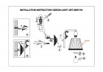 Светильник настенный бра Odeon light 2697/1W VEADO