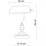 Настольная лампа Globo 2491K ANTIQUE