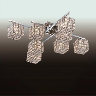 Люстра odeon light 2709/8C ULFA Люстра odeon light 2709/8C ULFAПотолочные<br>Компания «Светодом» предлагает широкий ассортимент люстр от известных производителей. Представленные в нашем каталоге товары выполнены из современных материалов и обладают отличным качеством. Благодаря широкому ассортименту Вы сможете найти у нас люстру под любой интерьер. Мы предлагаем как классические варианты, так и современные модели, отличающиеся лаконичностью и простотой форм. Стильная люстра Odeon light 2709/8C станет украшением любого дома. Эта модель от известного производителя не оставит равнодушным ценителей красивых и оригинальных предметов интерьера. Люстра Odeon light 2709/8C обеспечит равномерное распределение света по всей комнате. При выборе обратите внимание на характеристики, позволяющие приобрести наиболее подходящую модель. Купить понравившуюся люстру по доступной цене Вы можете в интернет-магазине «Светодом».<br><br>Установка на натяжной потолок: Ограничено<br>S освещ. до, м2: 21<br>Крепление: Планка<br>Тип лампы: галогенная / LED-светодиодная<br>Тип цоколя: G9<br>Количество ламп: 8<br>Ширина, мм: 600<br>MAX мощность ламп, Вт: 40<br>Длина, мм: 600<br>Высота, мм: 175<br>Цвет арматуры: серебристый