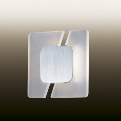 Настенный светильник odeon light 2720/5WL AMAFO Настенный светильник odeon light 2720/5WL AMAFOХай-тек<br><br><br>S освещ. до, м2: 0<br>Тип лампы: LED - светодиодная<br>Тип цоколя: LED<br>Количество ламп: 1<br>Ширина, мм: 180<br>MAX мощность ламп, Вт: 5<br>Расстояние от стены, мм: 60<br>Высота, мм: 180<br>Цвет арматуры: серый