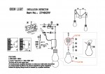 Светильник настенный бра Odeon light 2748/2W NORIN