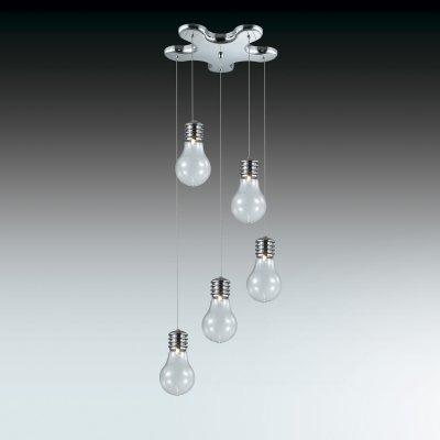 Люстра подвесная odeon light 2748/5 NORIN Люстра подвесная odeon light 2748/5 NORINПодвесные<br>Компания «Светодом» предлагает широкий ассортимент люстр от известных производителей. Представленные в нашем каталоге товары выполнены из современных материалов и обладают отличным качеством. Благодаря широкому ассортименту Вы сможете найти у нас люстру под любой интерьер. Мы предлагаем как классические варианты, так и современные модели, отличающиеся лаконичностью и простотой форм. Стильная люстра Odeon light 2748/5 станет украшением любого дома. Эта модель от известного производителя не оставит равнодушным ценителей красивых и оригинальных предметов интерьера. Люстра Odeon light 2748/5 обеспечит равномерное распределение света по всей комнате. При выборе обратите внимание на характеристики, позволяющие приобрести наиболее подходящую модель. Купить понравившуюся люстру по доступной цене Вы можете в интернет-магазине «Светодом». Мы предлагаем доставку не только по Москве и Екатеринбурге, но и по всей России.<br><br>Установка на натяжной потолок: Да<br>S освещ. до, м2: 6<br>Крепление: Планка<br>Тип лампы: галогенная / LED-светодиодная<br>Тип цоколя: G4<br>Количество ламп: 5<br>MAX мощность ламп, Вт: 20<br>Диаметр, мм мм: 390<br>Высота, мм: 300 - 1410<br>Цвет арматуры: серебристый