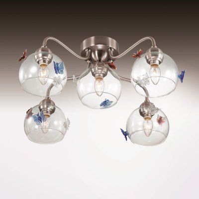 Люстра odeon light 2765/5C MELETA Люстра odeon light 2765/5C MELETAПотолочные<br>Компания «Светодом» предлагает широкий ассортимент люстр от известных производителей. Представленные в нашем каталоге товары выполнены из современных материалов и обладают отличным качеством. Благодаря широкому ассортименту Вы сможете найти у нас люстру под любой интерьер. Мы предлагаем как классические варианты, так и современные модели, отличающиеся лаконичностью и простотой форм. <br>Стильная люстра Odeon light 2765/5C станет украшением любого дома. Эта модель от известного производителя не оставит равнодушным ценителей красивых и оригинальных предметов интерьера. Люстра Odeon light 2765/5C обеспечит равномерное распределение света по всей комнате. При выборе обратите внимание на характеристики, позволяющие приобрести наиболее подходящую модель. <br>Купить понравившуюся люстру по доступной цене Вы можете в интернет-магазине «Светодом». Мы предлагаем доставку не только по Москве и Екатеринбурге, но и по всей России.<br><br>Установка на натяжной потолок: Да<br>S освещ. до, м2: 13<br>Крепление: Планка<br>Тип лампы: накаливания / энергосбережения / LED-светодиодная<br>Тип цоколя: E14<br>Количество ламп: 5<br>MAX мощность ламп, Вт: 40<br>Диаметр, мм мм: 630<br>Высота, мм: 260<br>Цвет арматуры: серый