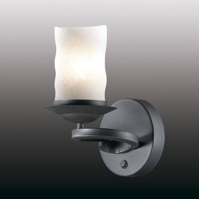 Настенный светильник odeon light 2766/1W BRIN Настенный светильник odeon light 2766/1W BRINКованые<br><br><br>S освещ. до, м2: 4<br>Тип лампы: накаливания / энергосбережения / LED-светодиодная<br>Тип цоколя: E27<br>Количество ламп: 1<br>Ширина, мм: 150<br>MAX мощность ламп, Вт: 60<br>Расстояние от стены, мм: 200<br>Высота, мм: 270<br>Цвет арматуры: черный