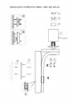 Светильник настенный бра Odeon light 2767/1W FABO