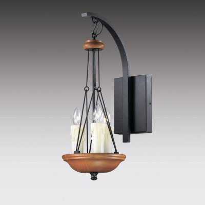 Настенный светильник odeon light 2768/3W EFA Настенный светильник odeon light 2768/3W EFAРустика<br><br><br>S освещ. до, м2: 8<br>Тип лампы: накаливания / энергосбережения / LED-светодиодная<br>Тип цоколя: E14<br>Цвет арматуры: черный<br>Количество ламп: 3<br>Ширина, мм: 220<br>Расстояние от стены, мм: 320<br>Высота, мм: 560<br>MAX мощность ламп, Вт: 40