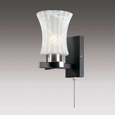 Настенный светильник odeon light 2772/1W LIBRE Настенный светильник odeon light 2772/1W LIBREМодерн<br><br><br>S освещ. до, м2: 4<br>Тип товара: Светильник настенный бра<br>Скидка, %: 34<br>Тип лампы: накаливания / энергосбережения / LED-светодиодная<br>Тип цоколя: E27<br>Количество ламп: 1<br>Ширина, мм: 140<br>MAX мощность ламп, Вт: 60<br>Расстояние от стены, мм: 175<br>Высота, мм: 185<br>Цвет арматуры: черный