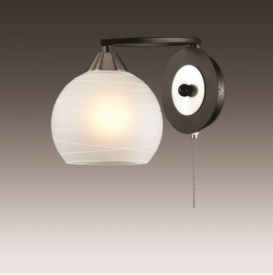 Настенный светильник odeon light 2773/1W BONAR Настенный светильник odeon light 2773/1W BONARМодерн<br><br><br>S освещ. до, м2: 4<br>Тип лампы: накаливания / энергосбережения / LED-светодиодная<br>Тип цоколя: E27<br>Количество ламп: 1<br>Ширина, мм: 156<br>MAX мощность ламп, Вт: 60<br>Расстояние от стены, мм: 243<br>Высота, мм: 156<br>Цвет арматуры: черный