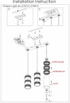 Светильник подвесной Odeon light 2788/3 LUTELA