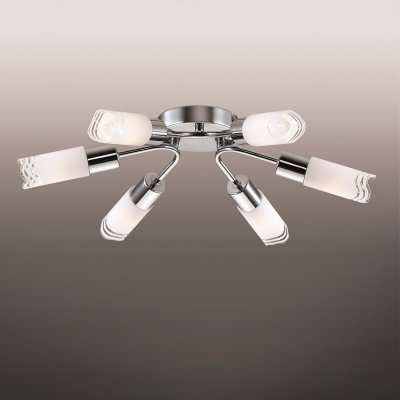 Люстра odeon light 2789/6C METIKO Люстра odeon light 2789/6C METIKOПотолочные<br>Компания «Светодом» предлагает широкий ассортимент люстр от известных производителей. Представленные в нашем каталоге товары выполнены из современных материалов и обладают отличным качеством. Благодаря широкому ассортименту Вы сможете найти у нас люстру под любой интерьер. Мы предлагаем как классические варианты, так и современные модели, отличающиеся лаконичностью и простотой форм. Стильная люстра Odeon light 2789/6C станет украшением любого дома. Эта модель от известного производителя не оставит равнодушным ценителей красивых и оригинальных предметов интерьера. Люстра Odeon light 2789/6C обеспечит равномерное распределение света по всей комнате. При выборе обратите внимание на характеристики, позволяющие приобрести наиболее подходящую модель. Купить понравившуюся люстру по доступной цене Вы можете в интернет-магазине «Светодом». Мы предлагаем доставку не только по Москве и Екатеринбурге, но и по всей России.<br><br>Установка на натяжной потолок: Ограничено<br>S освещ. до, м2: 16<br>Крепление: Планка<br>Тип товара: Люстра<br>Тип лампы: накаливания / энергосбережения / LED-светодиодная<br>Тип цоколя: E14<br>Количество ламп: 6<br>MAX мощность ламп, Вт: 40<br>Диаметр, мм мм: 490<br>Высота, мм: 110<br>Цвет арматуры: серебристый