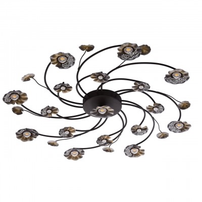 280011517 Mw light Светильник 280011517 Mw light СветильникПотолочные<br><br><br>Установка на натяжной потолок: Да<br>S освещ. до, м2: 28<br>Тип лампы: LED<br>Тип цоколя: LED<br>Диаметр, мм мм: 1000<br>Высота, мм: 80