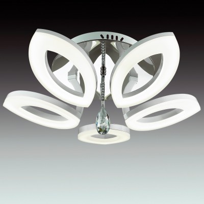 Люстра потолочная Odeon light 2870/100L FURDO Люстра потолочная Odeon light 2870/100L FURDOПотолочные<br>В данном разделе интернет-магазина Светодом Вы сможете купить для освещения дома грациозную модель - Люстра 2870/100L серии Furdo выполнена в стиле Modern. Потолочная люстра изготовлена из акрила с хромовым покрытием, декорирована хрусталем. Необычный, современный дизайн потолочной люстры станет прекрасным дополнением вашего интерьера. LED. Мощность 1х100W 12V. Нет ламп в комплекте.<br><br>Установка на натяжной потолок: Да<br>S освещ. до, м2: 40<br>Крепление: Планка<br>Тип лампы: LED<br>Тип цоколя: LED<br>Количество ламп: 1<br>MAX мощность ламп, Вт: 100<br>Диаметр, мм мм: 620<br>Высота, мм: 240<br>Оттенок (цвет): хром<br>Цвет арматуры: серебристый