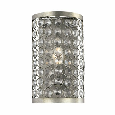 Светильник настенный бра Odeon light 2897/1W SORAS Светильник настенный бра Odeon light 2897/1W SORASХрустальные<br>В данном разделе интернет-магазина Светодом Вы сможете купить для освещения дома грациозную модель - Бра 2897/1W серии Soras выполнена в коричневом цвете. Декоративные элементы выполнены из хрусталя и служат не только для декорирования плафона, но и мягко рассеивают свет. Цоколь Е14. Мощность 1х40W. Нет ламп в комплекте.<br><br>Тип лампы: Накаливания / энергосбережения / светодиодная<br>Тип цоколя: E14<br>Количество ламп: 1<br>Ширина, мм: 160<br>MAX мощность ламп, Вт: 40<br>Расстояние от стены, мм: 100<br>Высота, мм: 270<br>Оттенок (цвет): серебристый<br>Цвет арматуры: серебристый
