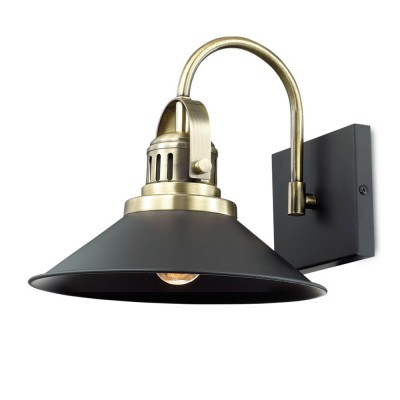 Светильник настенный бра Odeon light 2898/1W LATURA Светильник настенный бра Odeon light 2898/1W LATURAМодерн<br>В данном разделе интернет-магазина Светодом Вы сможете купить для освещения дома грациозную модель - Бра 2898/1W серии Latura выполнена в стиле Loft. Новое модное направление так же нашло отражение в данной модели светильника. База покрыта черным цветом с элементами бронзы, материал плафона металл. Цоколь Е27. Мощность 1х60W. Нет ламп в комплекте.<br><br>Тип товара: Светильник настенный бра<br>Тип лампы: Накаливания / энергосбережения / светодиодная<br>Тип цоколя: E27<br>Количество ламп: 1<br>Ширина, мм: 248<br>MAX мощность ламп, Вт: 60<br>Расстояние от стены, мм: 280<br>Высота, мм: 275<br>Оттенок (цвет): черный/бронзовый<br>Цвет арматуры: бронзовый