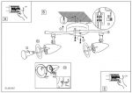 Светильник поворотный спот Eglo 82412 Lydia