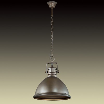Светильник подвесной Odeon light 2900/1 TALVA Светильник подвесной Odeon light 2900/1 TALVAПодвесные<br>В данном разделе интернет-магазина Светодом Вы сможете купить для освещения дома грациозную модель - Подвес 2900/1 серии Talva выполнен в стиле Loft. Новое модное направление так же нашло отражение в данной модели светильника. База покрыта коричневым цветом, материал плафона металл. Цоколь Е27. Мощность 1х60W. Нет ламп в комплекте.<br><br>Установка на натяжной потолок: Ограничено<br>S освещ. до, м2: 1<br>Крепление: Крюк<br>Тип лампы: Накаливания / энергосбережения / светодиодная<br>Тип цоколя: Е27<br>Количество ламп: 1<br>MAX мощность ламп, Вт: 60<br>Диаметр, мм мм: 330<br>Оттенок (цвет): коричневый