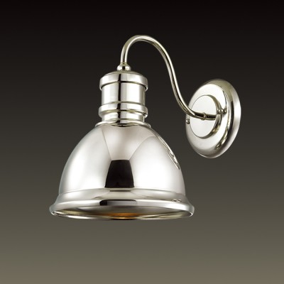 Светильник настенный бра Odeon light 2901/1W TALVA Светильник настенный бра Odeon light 2901/1W TALVAХай-тек<br>В данном разделе интернет-магазина Светодом Вы сможете купить для освещения дома грациозную модель - Бра 2901/1W серии Talva выполнена в стиле Loft. Новое модное направление так же нашло отражение в данной модели светильника. База покрыта хромовым цветом, материал плафона металл. Цоколь Е27. Мощность 1х60W. Нет ламп в комплекте.<br><br>Тип лампы: Накаливания / энергосбережения / светодиодная<br>Тип цоколя: Е27<br>Количество ламп: 1<br>Ширина, мм: 228<br>MAX мощность ламп, Вт: 60<br>Расстояние от стены, мм: 311<br>Высота, мм: 309<br>Оттенок (цвет): хром<br>Цвет арматуры: серебристый