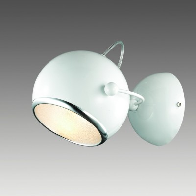 Светильник настенный бра Odeon light 2903/1W BULA Светильник настенный бра Odeon light 2903/1W BULAХай-тек<br>В данном разделе интернет-магазина Светодом Вы сможете купить для освещения дома грациозную модель - Бра 2903/1W серии Bula выполнен в стиле Modern. Выполнена бра из металла, цвет покрытия глянцевый белый. Цоколь GU10. Мощность 1х75W. Нет ламп в комплекте.<br><br>Тип лампы: Накаливания / энергосбережения / светодиодная<br>Тип цоколя: E27<br>Количество ламп: 1<br>Ширина, мм: 190<br>MAX мощность ламп, Вт: 60<br>Расстояние от стены, мм: 210<br>Высота, мм: 190<br>Оттенок (цвет): белый глянцевый<br>Цвет арматуры: белый