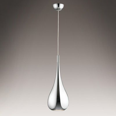 Светильник подвесной Odeon light 2905/1 DROP Светильник подвесной Odeon light 2905/1 DROPОдиночные<br>В данном разделе интернет-магазина Светодом Вы сможете купить для освещения дома грациозную модель - Подвес 2905/1 серии Drop выполнен в стиле Modern. Материал плафона металл. Данный артикул представлен в цвете хром. Цоколь Е27. Мощность 1х60W. Нет ламп в комплекте.<br><br>Тип лампы: Накаливания / энергосбережения / светодиодная<br>Тип цоколя: Е27<br>Количество ламп: 1<br>MAX мощность ламп, Вт: 60<br>Диаметр, мм мм: 197<br>Оттенок (цвет): хром