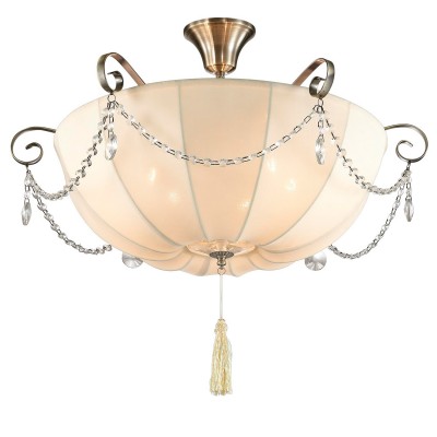 Люстра потолочная Odeon light 2921/6C ALFANO Люстра потолочная Odeon light 2921/6C ALFANOПотолочные<br>В данном разделе интернет-магазина Светодом Вы сможете купить для освещения дома грациозную модель - Люстра 2921/6С серии Alfano выполнена в классическом стиле. Покрытие бронзового цвета, большой тканевый абажур и завершают классический образ хрустальные подвески. Цоколь Е14. Мощность 6х40W. Нет ламп в комплекте.<br><br>Установка на натяжной потолок: Да<br>S освещ. до, м2: 12<br>Крепление: Планка<br>Тип лампы: Накаливания / энергосбережения / светодиодная<br>Тип цоколя: E14<br>Количество ламп: 6<br>MAX мощность ламп, Вт: 40<br>Диаметр, мм мм: 630<br>Высота, мм: 380<br>Оттенок (цвет): бронзовый<br>Цвет арматуры: бронзовый