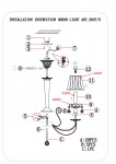 Люстра Odeon light 2927/5 OFENA