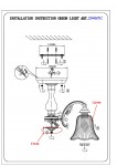 Люстра потолочная Odeon light 2946/5C SAVONA