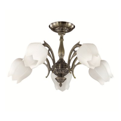 Люстра потолочная Lumion 2986/5C LYSETTE Люстра потолочная Lumion 2986/5C LYSETTEПотолочные<br>Люстра потолочная 2986/5C серии Lysette оформлена в классическом стиле. Люстра состоит из молочного стекла и классической бронзовой арматуры. Данная модель является ярким примером того, что классика никогда не выходит из моды. Цоколь E27. Мощность 5x60W. Нет ламп в комплекте.<br><br>Установка на натяжной потолок: Да<br>S освещ. до, м2: 15<br>Крепление: Потолочное<br>Тип лампы: накаливания / энергосбережения / LED-светодиодная<br>Тип цоколя: E27<br>Количество ламп: 5<br>Ширина, мм: 700<br>MAX мощность ламп, Вт: 60<br>Диаметр, мм мм: 700<br>Длина, мм: 700<br>Высота, мм: 410<br>Цвет арматуры: бронзовый