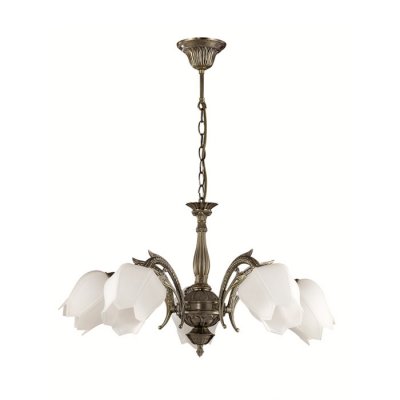 Люстра подвесная Lumion 2986/5 LYSETTE Люстра подвесная Lumion 2986/5 LYSETTEПодвесные<br>Люстра 2986/5 серии Lysette оформлена в классическом стиле. Люстра состоит из молочного стекла и классической бронзовой арматуры. Данная модель является ярким примером того, что классика никогда не выходит из моды. Цоколь E27. Мощность 5x60W. Нет ламп в комплекте.<br><br>Установка на натяжной потолок: Да<br>S освещ. до, м2: 15<br>Крепление: Потолочное<br>Тип лампы: накаливания / энергосбережения / LED-светодиодная<br>Тип цоколя: E27<br>Цвет арматуры: бронзовый<br>Количество ламп: 5<br>Ширина, мм: 700<br>Диаметр, мм мм: 700<br>Длина, мм: 700<br>Высота, мм: 780<br>MAX мощность ламп, Вт: 60