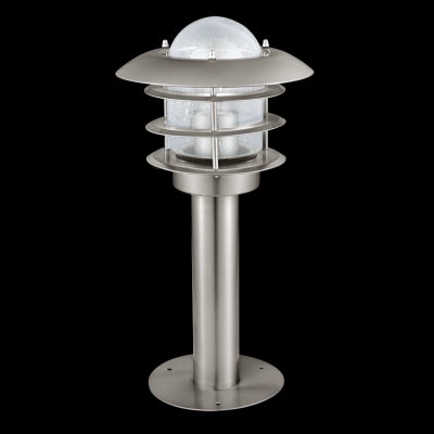 Eglo MOUNA 30182 светильник уличный Eglo MOUNA 30182 светильник уличныйОдиночные столбы<br>Обеспечение качественного уличного освещения – важная задача для владельцев коттеджей. Компания «Светодом» предлагает современные светильники, которые порадуют Вас отличным исполнением. В нашем каталоге представлена продукция известных производителей, пользующихся популярностью благодаря высокому качеству выпускаемых товаров. Уличный светильник Eglo 30182 не просто обеспечит качественное освещение, но и станет украшением Вашего участка. Модель выполнена из современных материалов и имеет влагозащитный корпус, благодаря которому ей не страшны осадки. Купить уличный светильник Eglo 30182, представленный в нашем каталоге, можно с помощью онлайн-формы для заказа. Чтобы задать имеющиеся вопросы, звоните нам по указанным телефонам.<br><br>Тип лампы: накаливания / энергосбережения / LED-светодиодная<br>Тип цоколя: E27<br>MAX мощность ламп, Вт: 60<br>Диаметр, мм мм: 205<br>Размеры основания, мм: 150<br>Высота, мм: 400<br>Оттенок (цвет): прозрачный<br>Цвет арматуры: серебристый<br>Общая мощность, Вт: 2